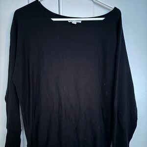 Women’s New York and Company Black Scoopneck Sweater